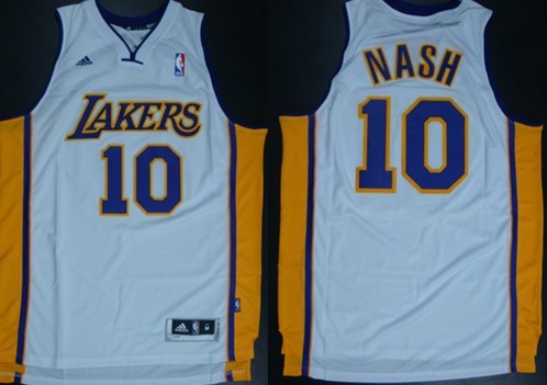 Los Angeles Lakers #10 Steve Nash Revolution 30 Swingman White Jerseys,We sell and wholesale Los Angeles Lakers #10 Steve Nash Revolution 30 Swingman White Jerseys on line form chian!
