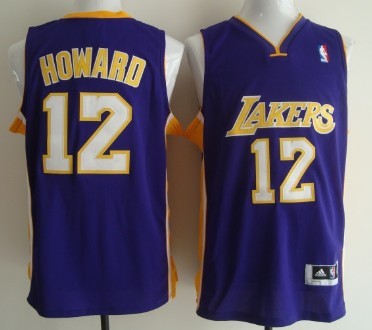 Los Angeles Lakers #12 Dwight Howard Purple Authentic Jerseys,We sell and wholesale Los Angeles Lakers #12 Dwight Howard Purple Authentic Jerseys on line form chian!