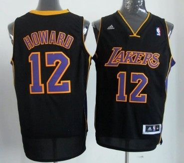 Los Angeles Lakers #12 Dwight Howard Revolution 30 Swingman Black With Purple Jerseys,We sell and wholesale Los Angeles Lakers #12 Dwight Howard Revolution 30 Swingman Black With Purple Jerseys on line form chian!