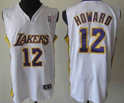 Los Angeles Lakers #12 Dwight Howard White Authentic Jerseys,We sell and wholesale Los Angeles Lakers #12 Dwight Howard White Authentic Jerseys on line form chian!