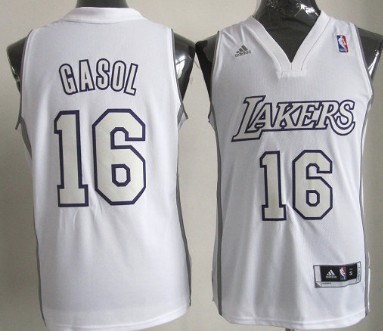 Los Angeles Lakers #16 Pau Gasol Revolution 30 Swingman White Big Color Jerseys,We sell and wholesale Los Angeles Lakers #16 Pau Gasol Revolution 30 Swingman White Big Color Jerseys on line form chian!