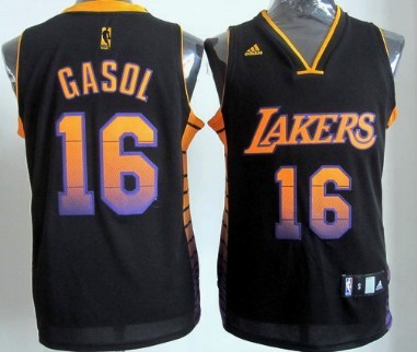 Los Angeles Lakers #16 Paul Gaslo 2012 Vibe Black Fashion Jerseys,We sell and wholesale Los Angeles Lakers #16 Paul Gaslo 2012 Vibe Black Fashion Jerseys on line form chian!