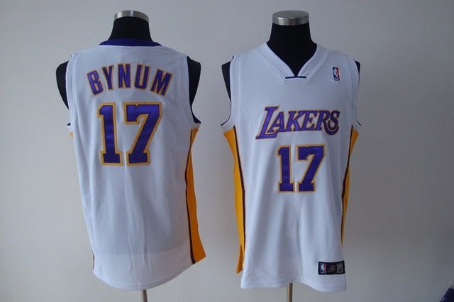 Los Angeles Lakers #17 Andrew Bynum white Jerseys,We sell and wholesale Los Angeles Lakers #17 Andrew Bynum white Jerseys on line form chian!