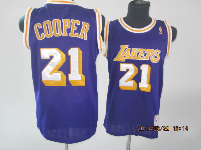 Los Angeles Lakers #21 Cooper Purple Throwback Jerseys,We sell and wholesale Los Angeles Lakers #21 Cooper Purple Throwback Jerseys on line form chian!