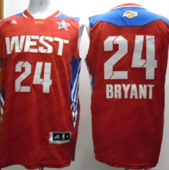 Los Angeles Lakers #24 Kobe Bryant 2013 All-Star Red Jerseys,We sell and wholesale Los Angeles Lakers #24 Kobe Bryant 2013 All-Star Red Jerseys on line form chian!