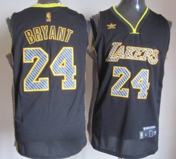 Los Angeles Lakers #24 Kobe Bryant Black Electricity Fashion Jerseys,We sell and wholesale Los Angeles Lakers #24 Kobe Bryant Black Electricity Fashion Jerseys on line form chian!