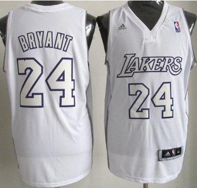 Los Angeles Lakers #24 Kobe Bryant White Jerseys,We sell and wholesale Los Angeles Lakers #24 Kobe Bryant White Jerseys on line form chian!