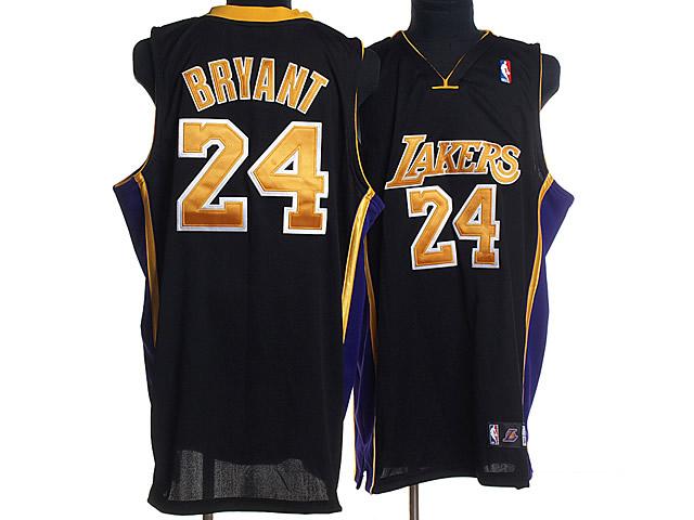 Los Angeles Lakers #24 Kobe Bryant black Jerseys (gold number),We sell and wholesale Los Angeles Lakers #24 Kobe Bryant black Jerseys (gold number) on line form chian!
