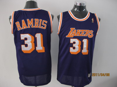 Los Angeles Lakers #31 Rambis purple Jerseys,We sell and wholesale Los Angeles Lakers #31 Rambis purple Jerseys on line form chian!