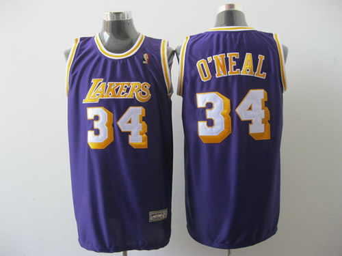 Los Angeles Lakers #34 O Neal Purple Jerseys,We sell and wholesale Los Angeles Lakers #34 O Neal Purple Jerseys on line form chian!