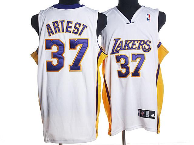 Los Angeles Lakers #37 Ron Artest white Jerseys,We sell and wholesale Los Angeles Lakers #37 Ron Artest white Jerseys on line form chian!