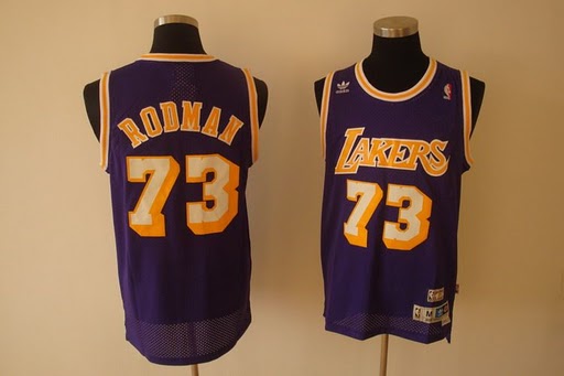 Los Angeles Lakers #73 Dennis Rodman purple Jerseys,We sell and wholesale Los Angeles Lakers #73 Dennis Rodman purple Jerseys on line form chian!
