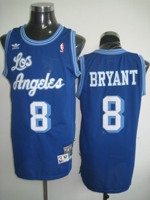 Los Angeles Lakers #8 Kobe Bryant blue throwback Jerseys,We sell and wholesale Los Angeles Lakers #8 Kobe Bryant blue throwback Jerseys on line form chian!