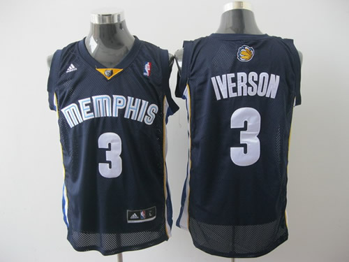 Memphis Grizzlies #3 Iverson Dark Blue Swingman Jerseys,We sell and wholesale Memphis Grizzlies #3 Iverson Dark Blue Swingman Jerseys on line form chian!