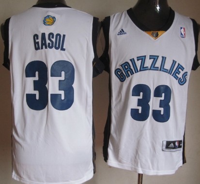 Memphis Grizzlies #33 Marc Gasol Revolution 30 Swingman White Jerseys,We sell and wholesale Memphis Grizzlies #33 Marc Gasol Revolution 30 Swingman White Jerseys on line form chian!