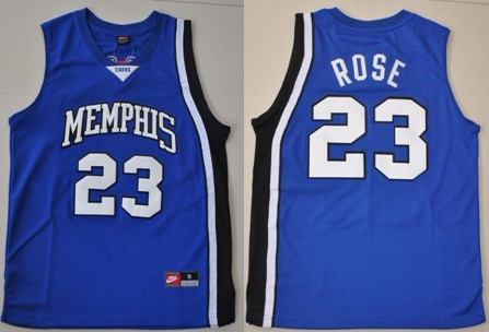Memphis Tigers #23 Derrick Rose Blue College Jerseys,We sell and wholesale Memphis Tigers #23 Derrick Rose Blue College Jerseys on line form chian!