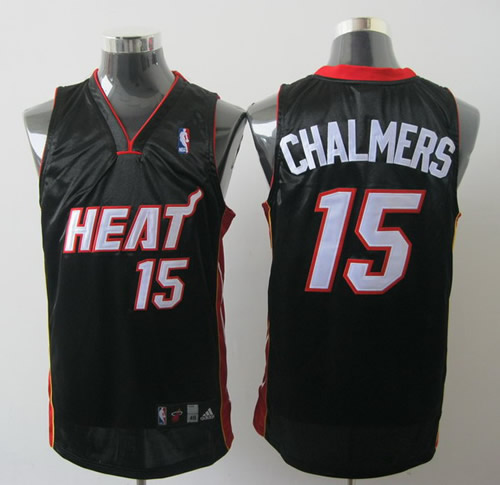 Miami Heat #15 Chalmers Black Jerseys,We sell and wholesale Miami Heat #15 Chalmers Black Jerseys on line form chian!
