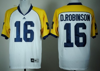 Michigan Wolverines #16 Denard Robinson White Cowboys #Classic Jerseys,We sell and wholesale Michigan Wolverines #16 Denard Robinson White Cowboys #Classic Jerseys on line form chian!