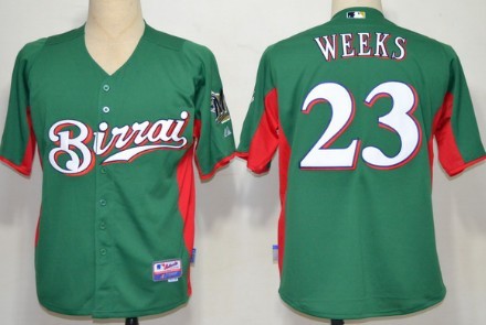 Milwaukee Brewers #23 Rickie Weeks 2012 Green Jerseys,We sell and wholesale Milwaukee Brewers #23 Rickie Weeks 2012 Green Jerseys on line form chian!