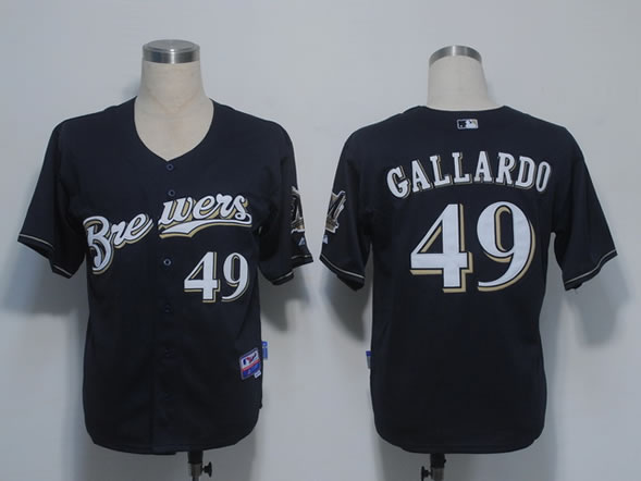Milwaukee Brewers #49 Gallardo Blue Cool Base(B) Jerseys,We sell and wholesale Milwaukee Brewers #49 Gallardo Blue Cool Base(B) Jerseys on line form chian!