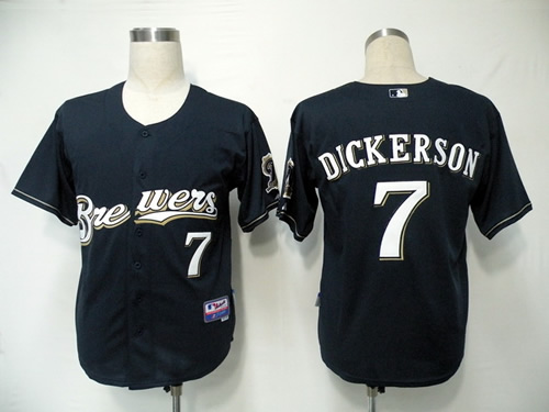 Milwaukee Brewers #7 Dickerson Dark Blue Cool Base Jerseys,We sell and wholesale Milwaukee Brewers #7 Dickerson Dark Blue Cool Base Jerseys on line form chian!