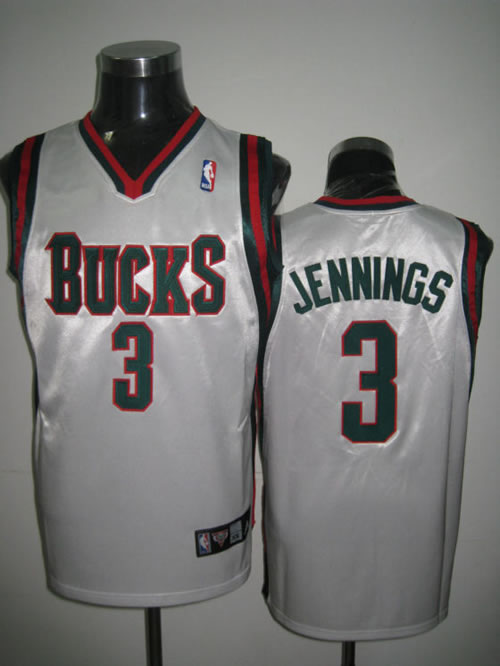 Milwaukee Bucks #3 Brandon Jennings white Jerseys,We sell and wholesale Milwaukee Bucks #3 Brandon Jennings white Jerseys on line form chian!