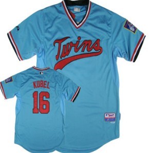 Minnesota Twins #16 Kubel Light Blue Jerseys,We sell and wholesale Minnesota Twins #16 Kubel Light Blue Jerseys on line form chian!
