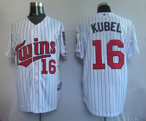 Minnesota Twins #16 Kubel white Jerseys,We sell and wholesale Minnesota Twins #16 Kubel white Jerseys on line form chian!