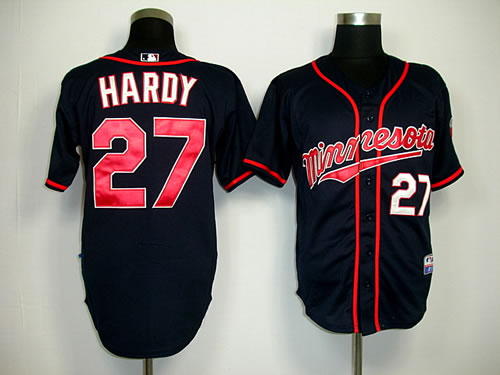 Minnesota Twins #27 HARDY Dark Blue Jerseys,We sell and wholesale Minnesota Twins #27 HARDY Dark Blue Jerseys on line form chian!