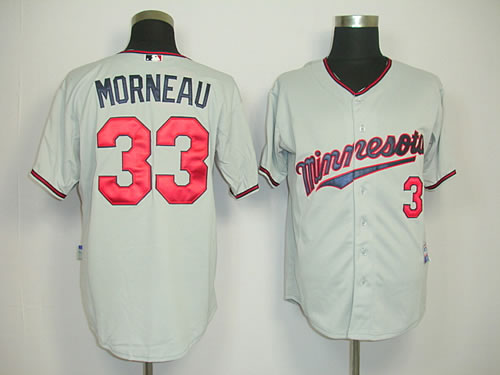 Minnesota Twins #33 Justin Morneau Grey Jerseys,We sell and wholesale Minnesota Twins #33 Justin Morneau Grey Jerseys on line form chian!