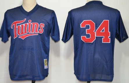 Minnesota Twins #34 Kirby Puckett Mesh Batting Practice Navy Blue Throwback Jerseys,We sell and wholesale Minnesota Twins #34 Kirby Puckett Mesh Batting Practice Navy Blue Throwback Jerseys on line form chian!