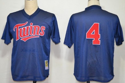 Minnesota Twins #4 Paul Molitor Mesh Batting Practice Navy Blue Throwback Jerseys,We sell and wholesale Minnesota Twins #4 Paul Molitor Mesh Batting Practice Navy Blue Throwback Jerseys on line form chian!