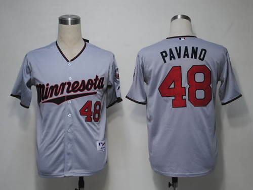 Minnesota Twins #48 Pavano Grey Jerseys,We sell and wholesale Minnesota Twins #48 Pavano Grey Jerseys on line form chian!