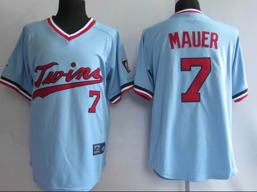 Minnesota Twins #7 Joe Mauer light blue Jerseys,We sell and wholesale Minnesota Twins #7 Joe Mauer light blue Jerseys on line form chian!