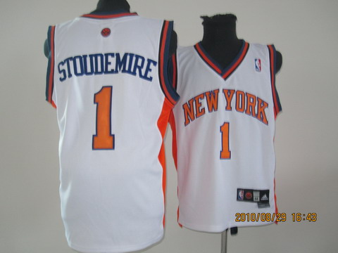 New York Knicks #1 Amar'e Stoudemire white Jerseys,We sell and wholesale New York Knicks #1 Amar'e Stoudemire white Jerseys on line form chian!