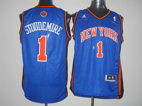 New York Knicks #1 Stoudemire Blue Basketball Jerseys,We sell and wholesale New York Knicks #1 Stoudemire Blue Basketball Jerseys on line form chian!
