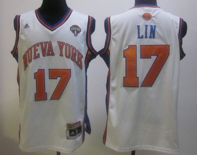 New York Knicks #17 Jeremy Lin White Latin Nights Jerseys,We sell and wholesale New York Knicks #17 Jeremy Lin White Latin Nights Jerseys on line form chian!