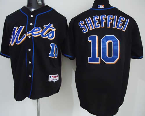 New York Mets #10 Sheffiei black Jerseys,We sell and wholesale New York Mets #10 Sheffiei black Jerseys on line form chian!