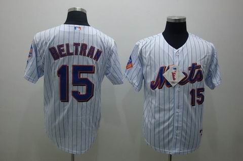New York Mets #15 beltran white(blue strip),We sell and wholesale New York Mets #15 beltran white(blue strip) on line form chian!