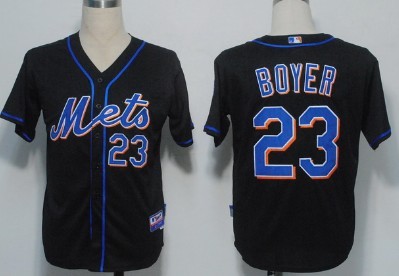 New York Mets #23 Boyer Black Jerseys,We sell and wholesale New York Mets #23 Boyer Black Jerseys on line form chian!