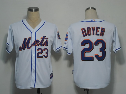 New York Mets #23 Boyer White Cool Base Jerseys,We sell and wholesale New York Mets #23 Boyer White Cool Base Jerseys on line form chian!