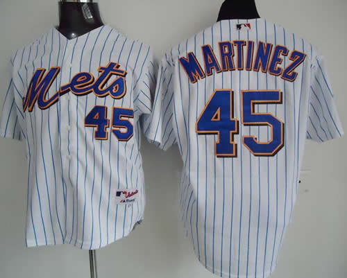 New York Mets #45 Martinez white Jerseys,We sell and wholesale New York Mets #45 Martinez white Jerseys on line form chian!