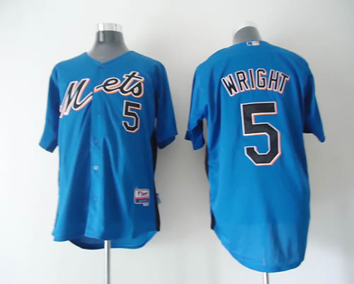 New York Mets #5 Wright Blue Jerseys,We sell and wholesale New York Mets #5 Wright Blue Jerseys on line form chian!