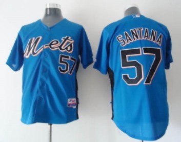 New York Mets #57 Santana 2011 Blue Jerseys,We sell and wholesale New York Mets #57 Santana 2011 Blue Jerseys on line form chian!
