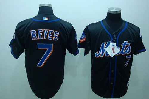 New York Mets #7 Jose Reyes Black Jerseys,We sell and wholesale New York Mets #7 Jose Reyes Black Jerseys on line form chian!