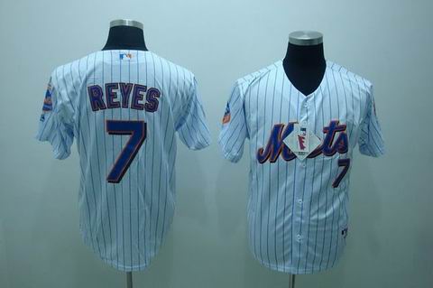 New York Mets #7 Jose Reyes white blue strip Jerseys,We sell and wholesale New York Mets #7 Jose Reyes white blue strip Jerseys on line form chian!