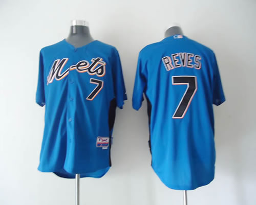 New York Mets #7 Reves Blue Jerseys,We sell and wholesale New York Mets #7 Reves Blue Jerseys on line form chian!