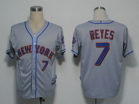 New York Mets #7 Reyes Grey Cool Base Jerseys,We sell and wholesale New York Mets #7 Reyes Grey Cool Base Jerseys on line form chian!