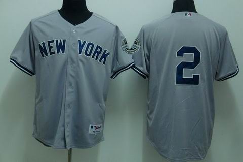 New York Yankees #2 Derek Jeter gray Jerseys,We sell and wholesale New York Yankees #2 Derek Jeter gray Jerseys on line form chian!