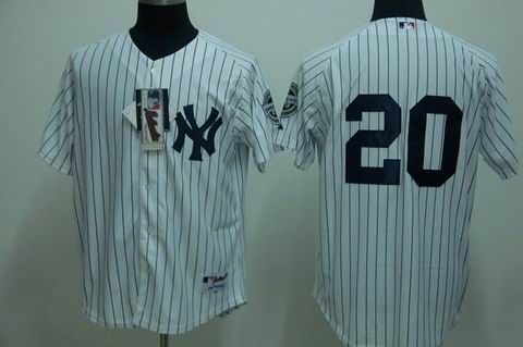 New York Yankees #20 Jorge Posada white Jerseys,We sell and wholesale New York Yankees #20 Jorge Posada white Jerseys on line form chian!